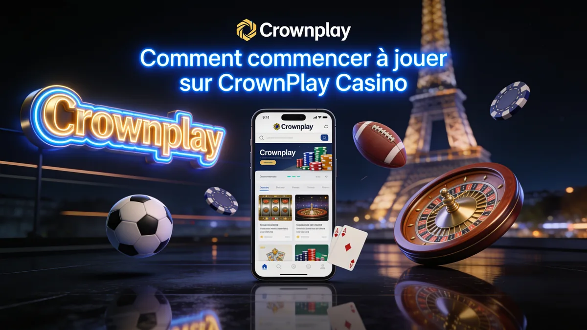 Comment commencer à jouer sur CrownPlay Casino pour les joueurs en France